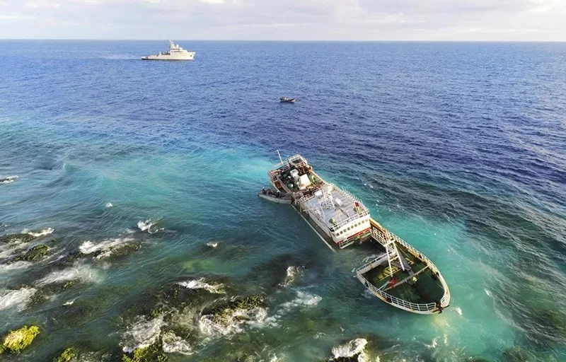 Epave du palangrier Ping Tai Rong 49