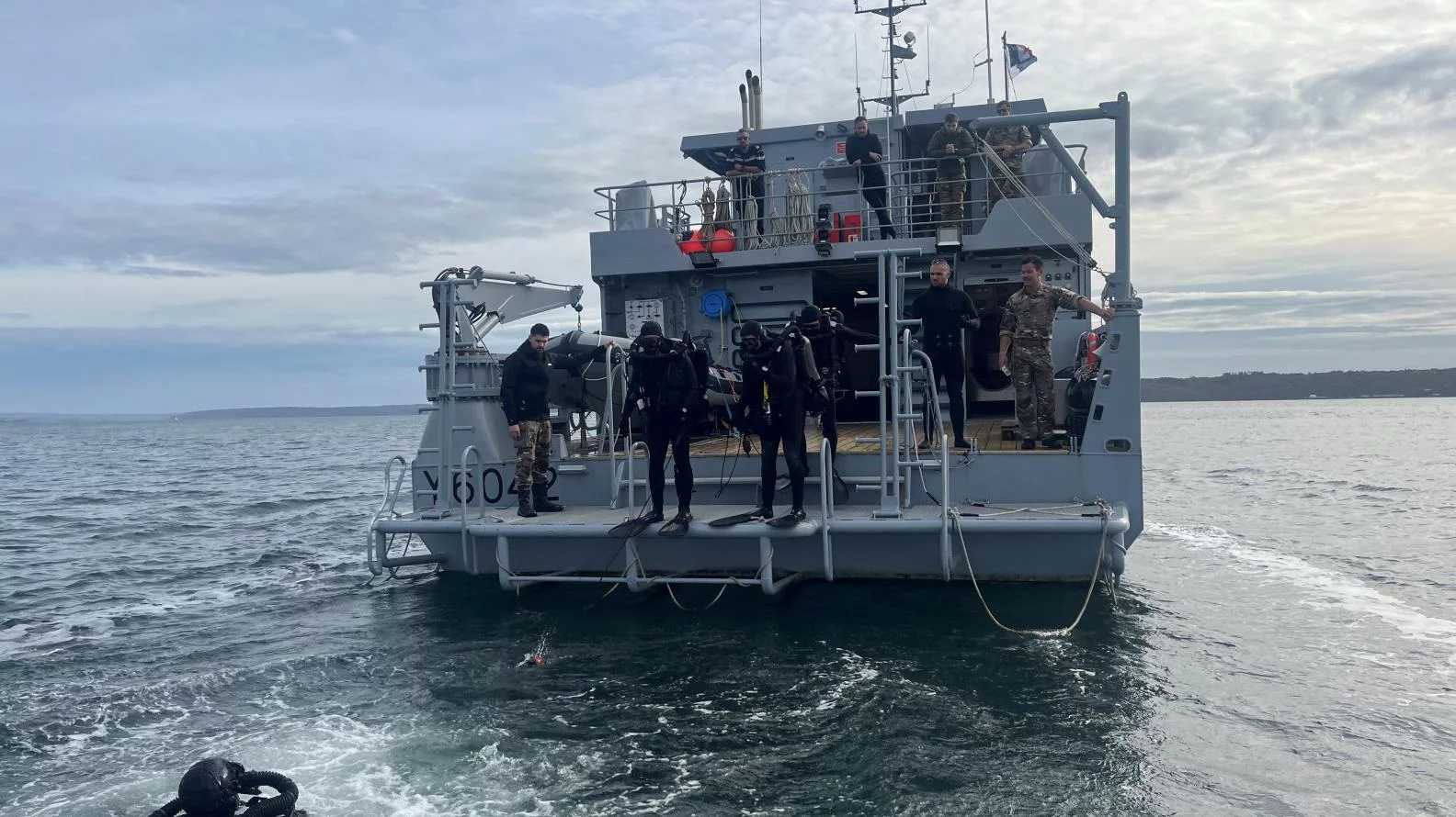 La vedette de soutien à la plongée (VSP) Iris