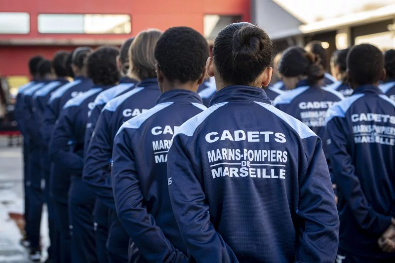 La 15ᵉ promotion des cadets du Bataillon de marins-pompiers de Marseille