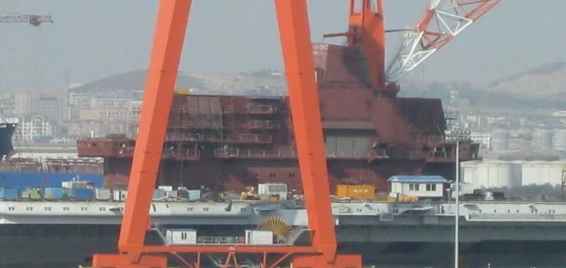 Le porte-avions chinois Varyag