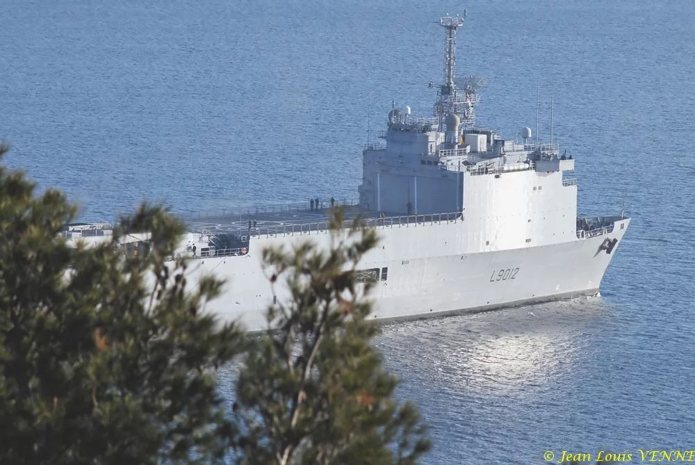 Le Siroco appareille de Toulon