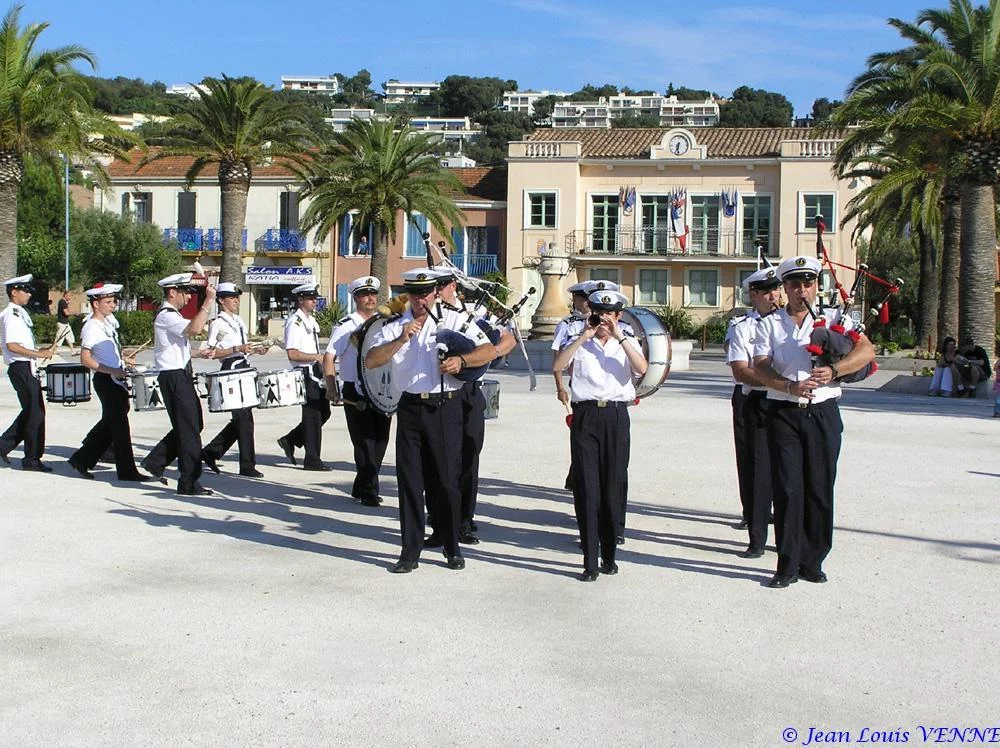 Le bagad du CIN St-Mandrier