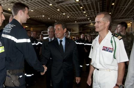 Bain de foule du président de la République