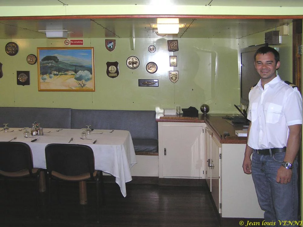 Le carré officiers du BSAD Ailette