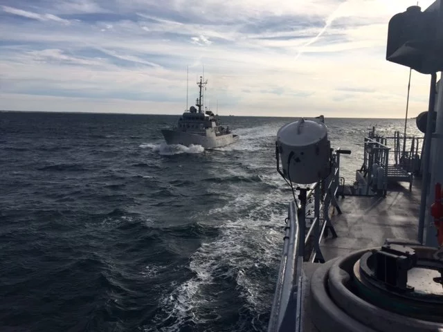 Présentation pour un ravitaillement à la mer entre le Lynx et le Guépard