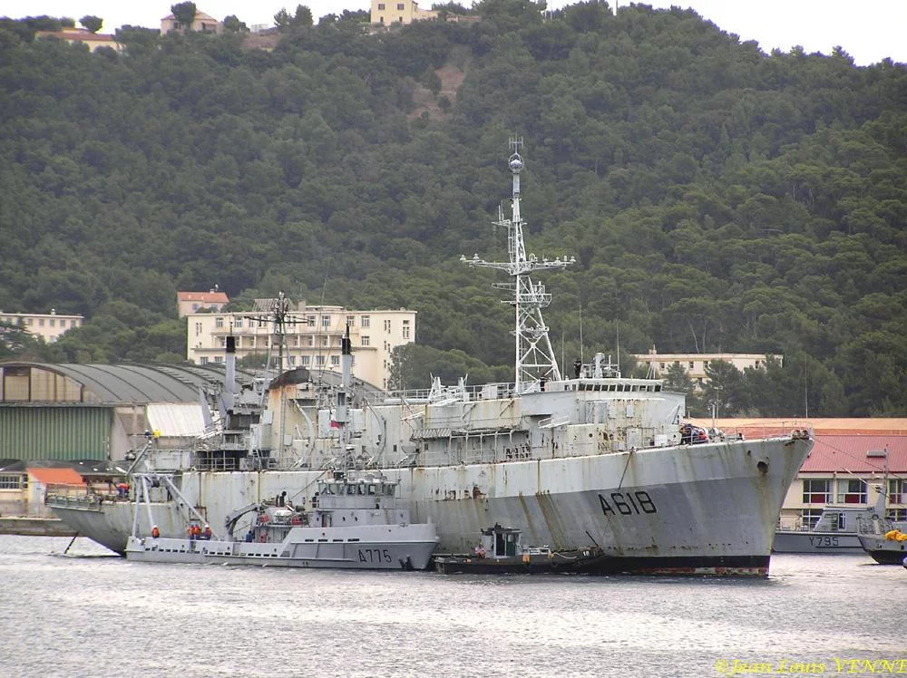 Installation de la Rance devant l’école de plongée
