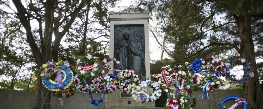 Hommage aux Français morts pendant la Guerre d’Indépendance américaine