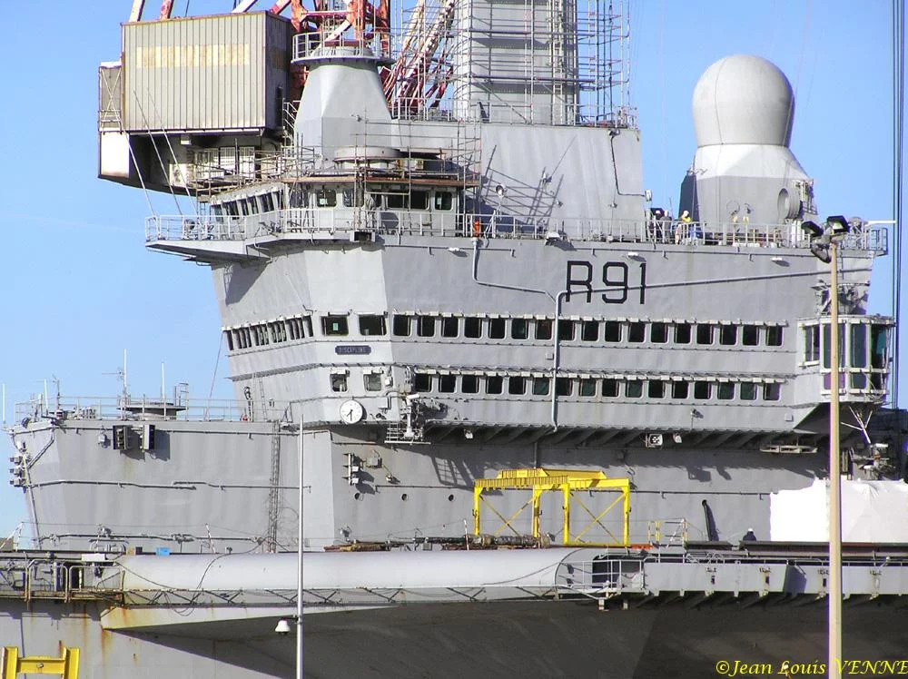 Superstructures du Charles de Gaulle