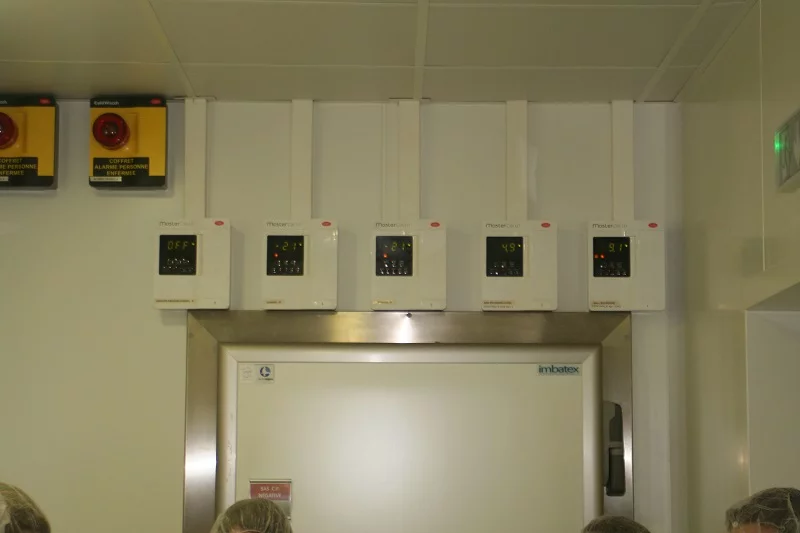 Des chambres froides +4 et -20