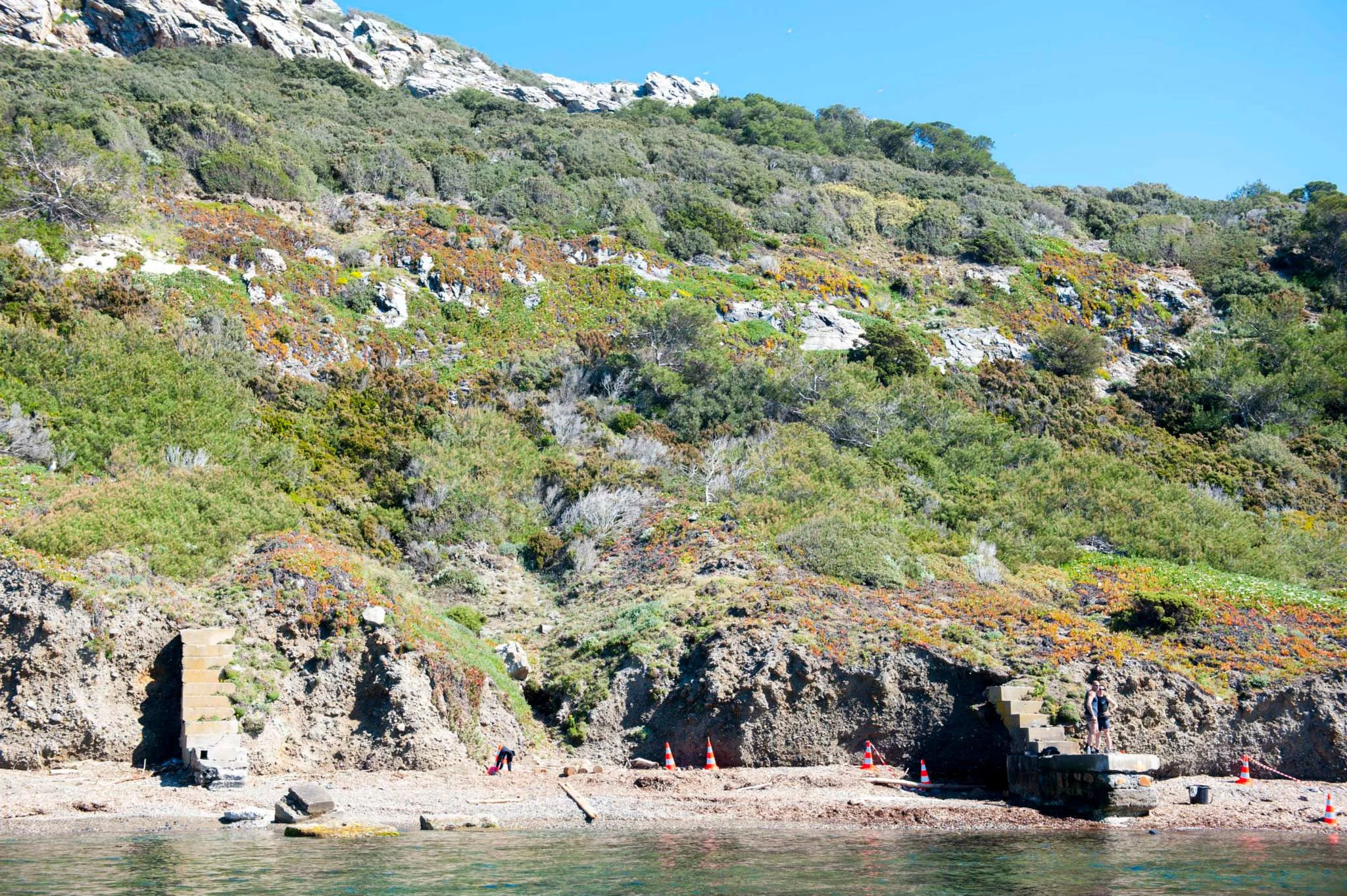 Vue d'ensemble du site du duc d'Albe