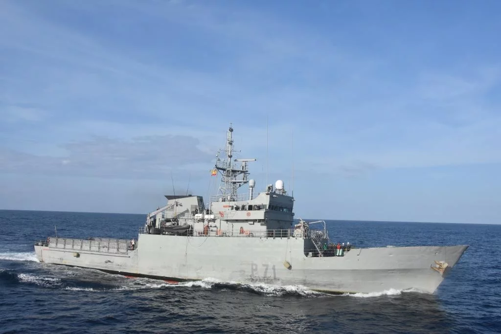 Le patrouilleur espagnol Serviola