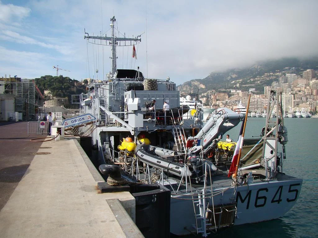 Le CMT Orion en escale à Monaco
