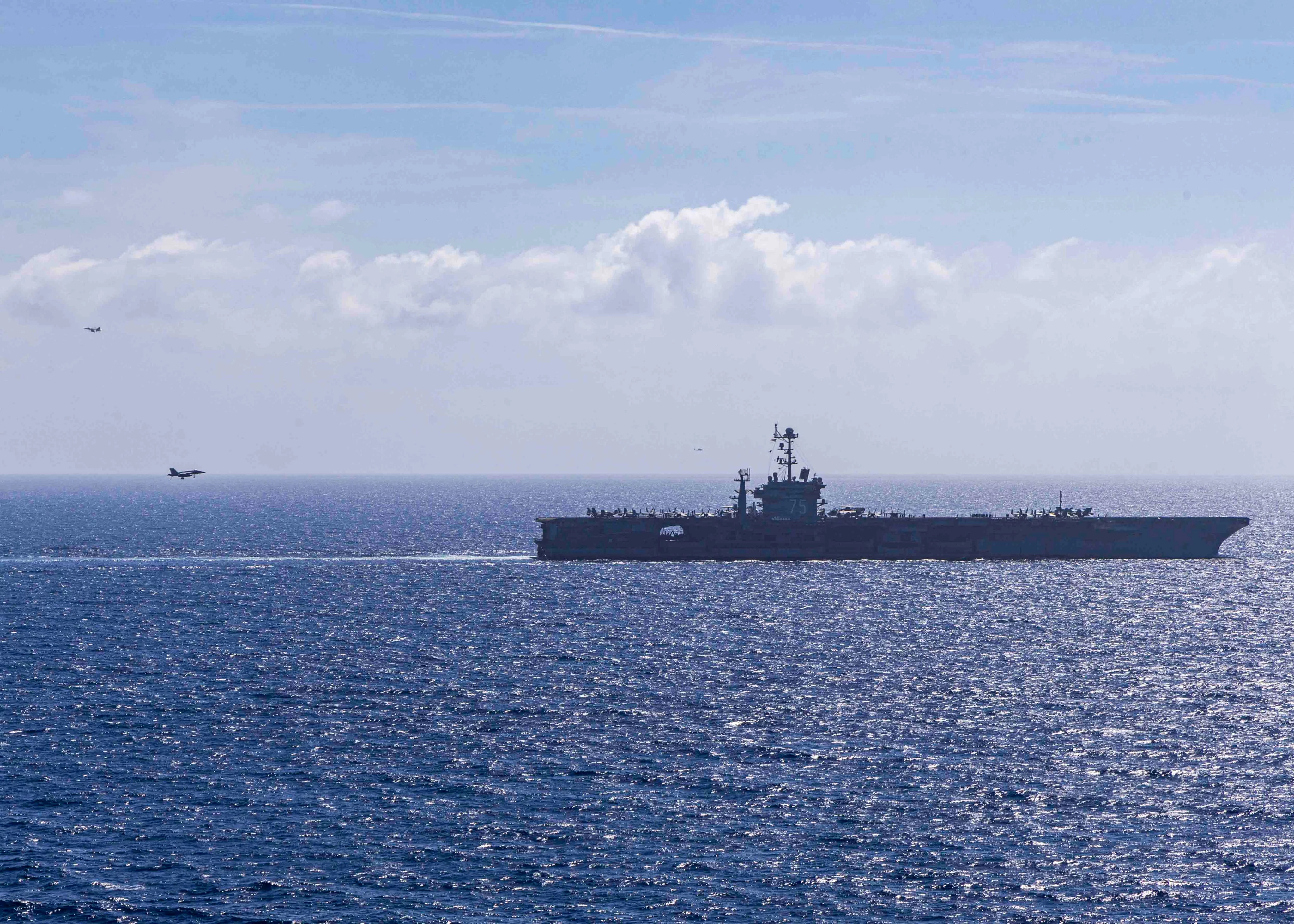 Le porte-avions américain USS Harry S. Truman