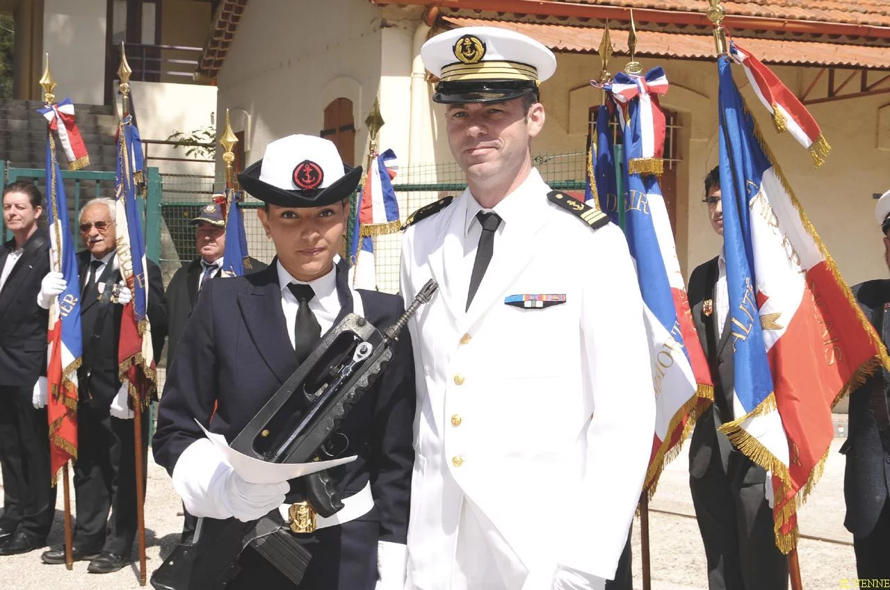Remise des diplômes aux stagiaires de la Préparation Militaire Marine de LA SEYNE SUR MER