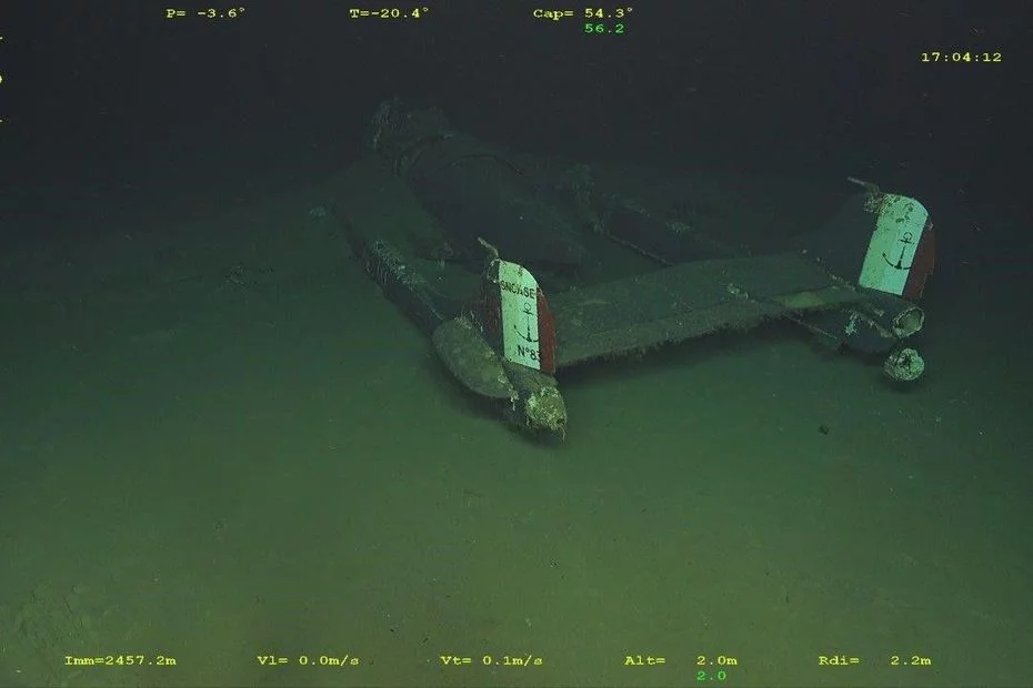 L'épave de l’Aquilon 203