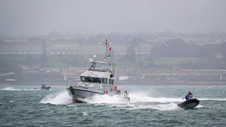 Exercice de sécurisation de la rade de Brest