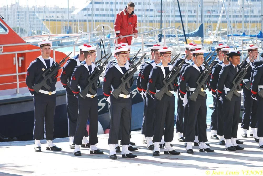 Le détachement d'honneur