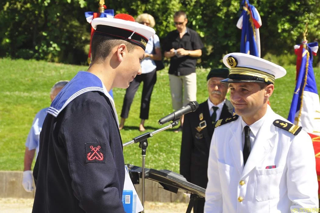 Les stagiaires de la préparation militaire marine de La Seyne-sur-mer reçoivent leur brevet