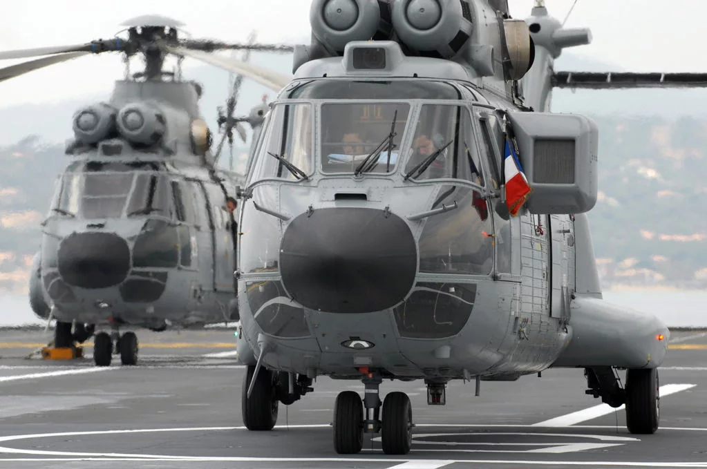 L'hélicoptère du président