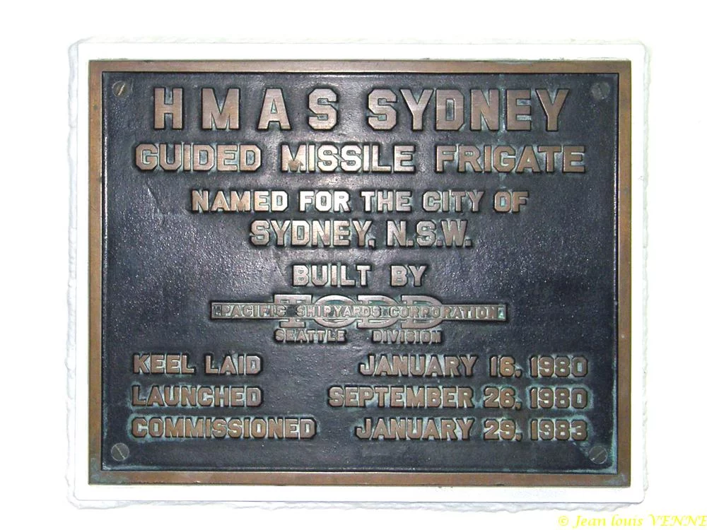 La plaque du constructeur