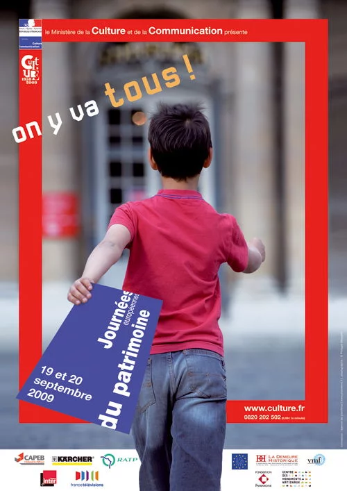 Affiche Journées du Patrimoine 2009