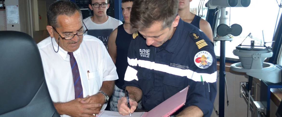 Le BPC Mistral parraine la PMM de Fréjus