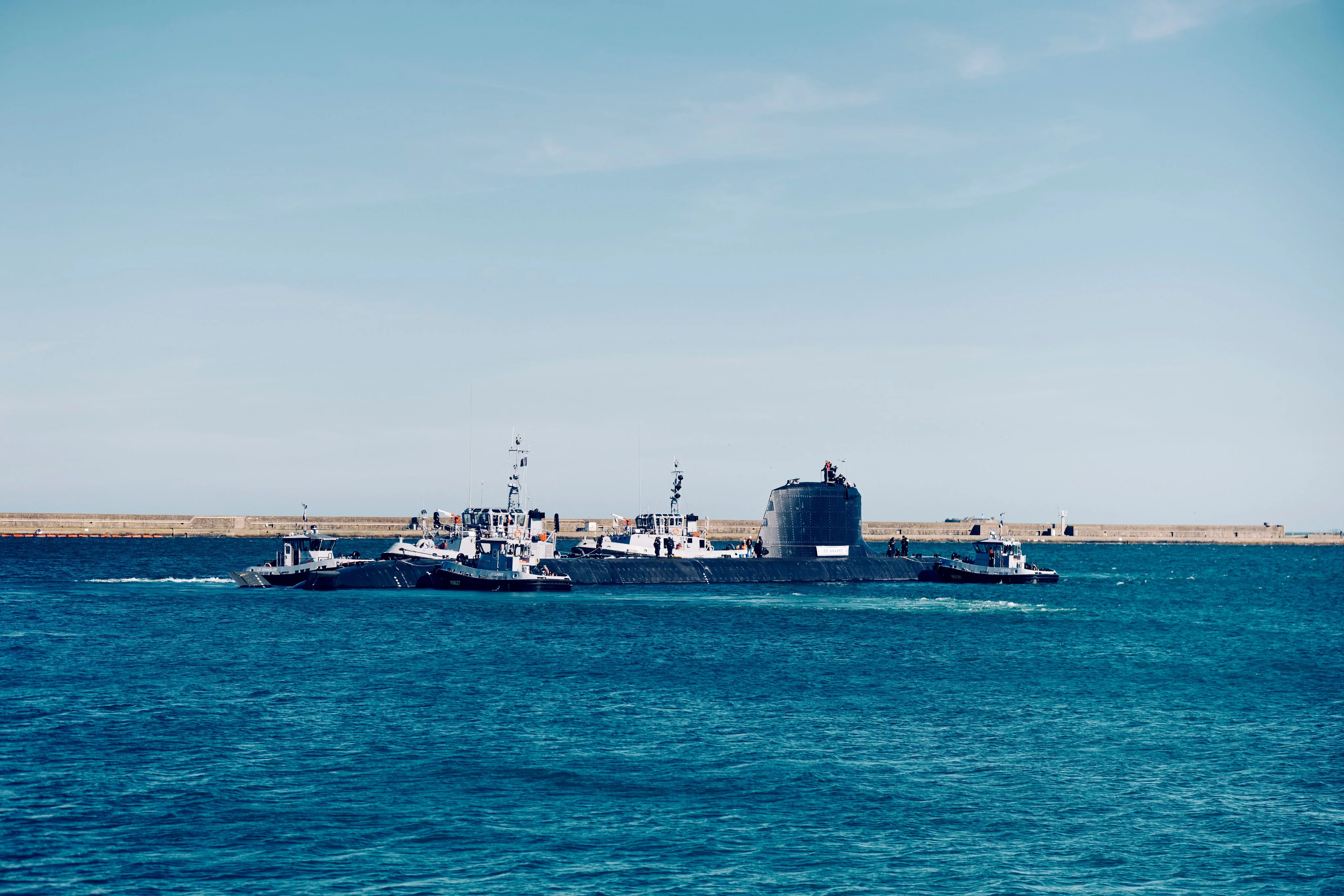 Première sortie à la mer du sous-marin nucléaire d’attaque De Grasse