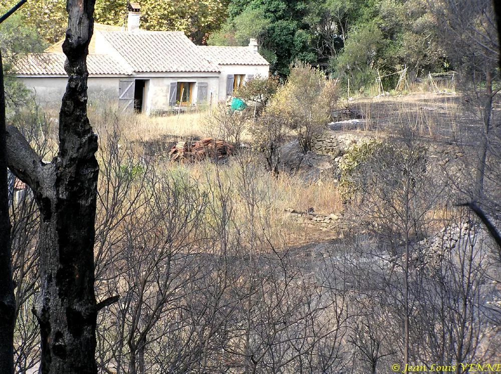 Les dégâts provoqués par l'incendie au CIN St Mandrier