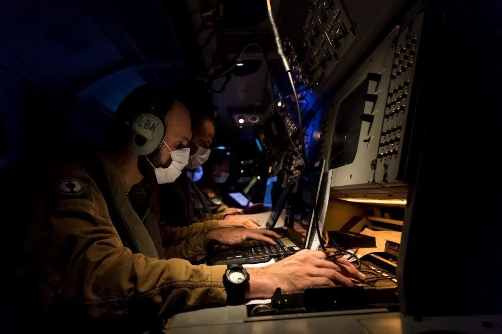 A bord d'un avion de patrouille maritime Atlantique 2
