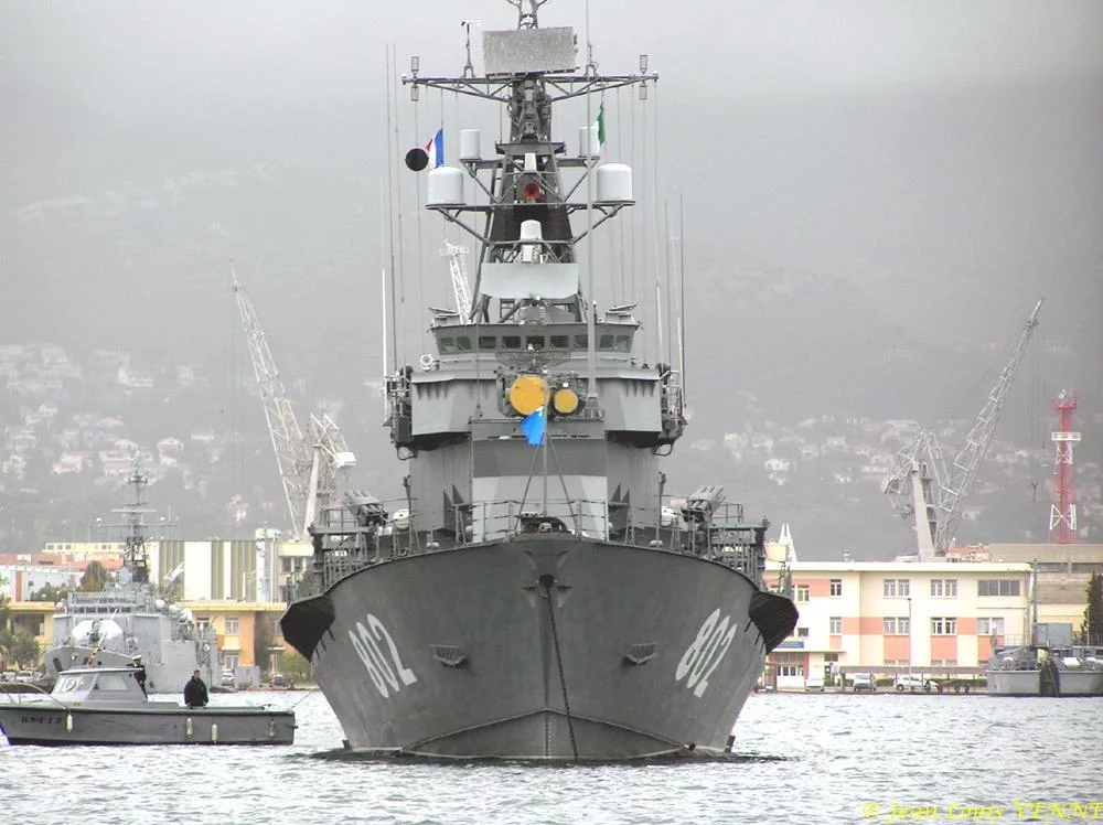 La corvette lance-missiles algérienne Salah Raïs