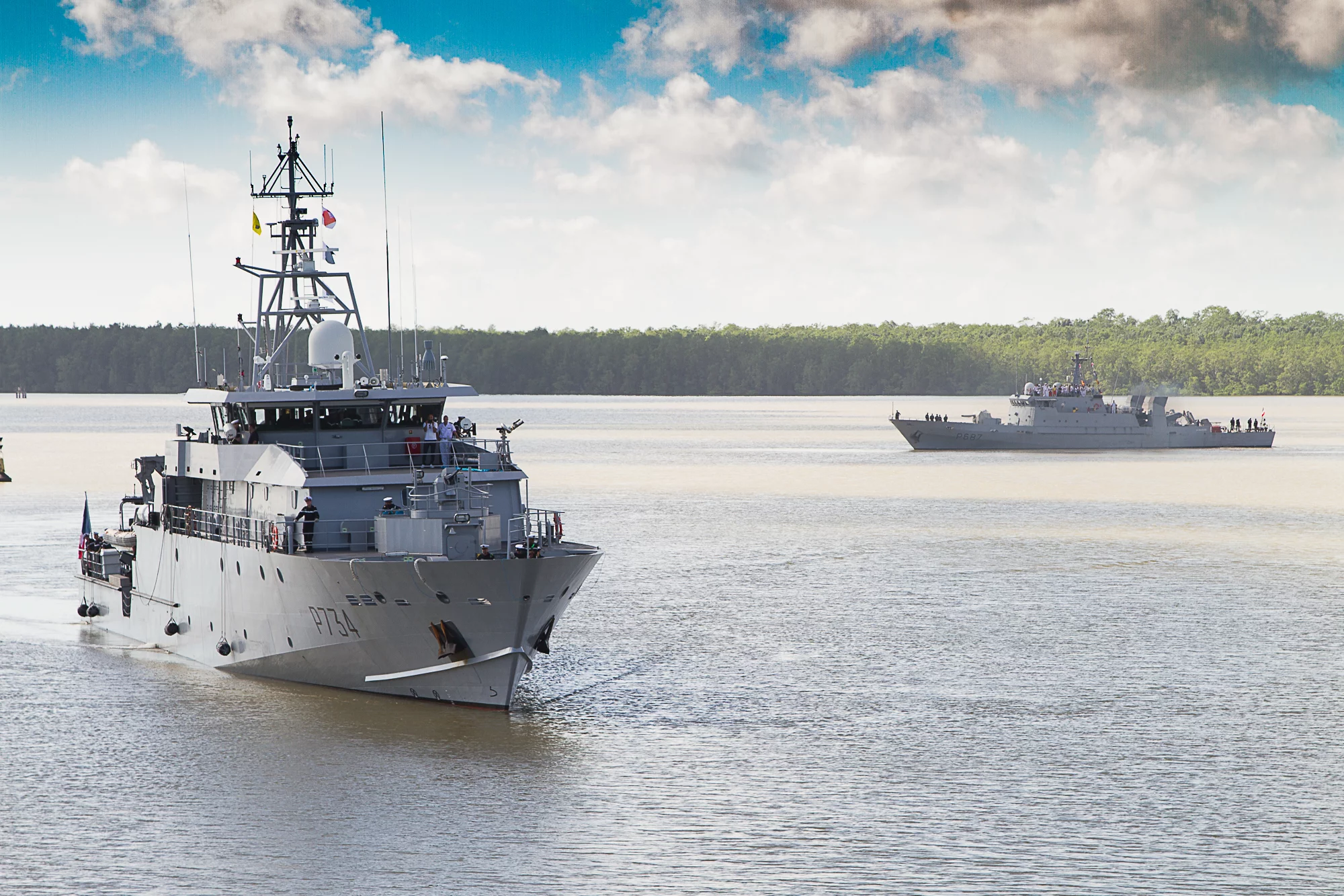 Le Patrouilleur Léger Guyanais (PLG) La Résolue