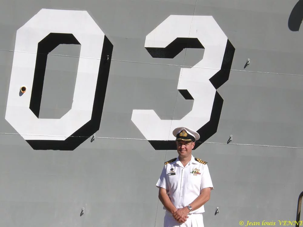 Le commandant Peter Leavy