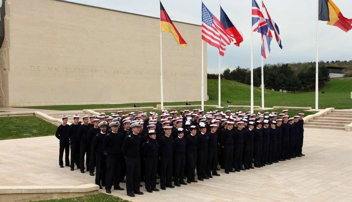 Les mousses débarquent en Normandie