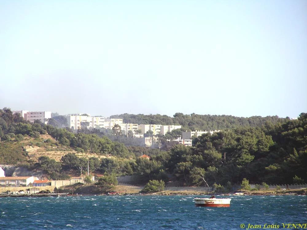 Les Canadairs interviennent au-dessus de Saint Mandrier