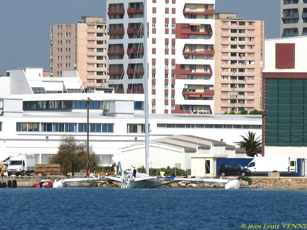 Premières images de l’Hydroptère