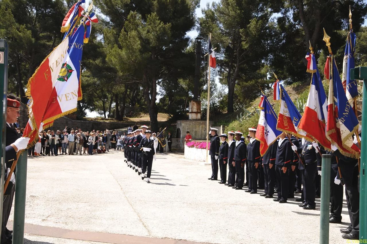 Remise des diplômes aux stagiaires de la Préparation Militaire Marine de LA SEYNE SUR MER