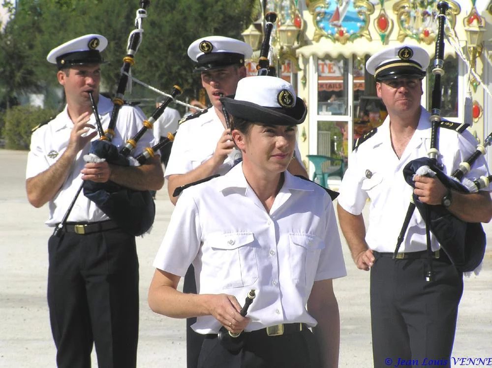 Le bagad du CIN St-Mandrier