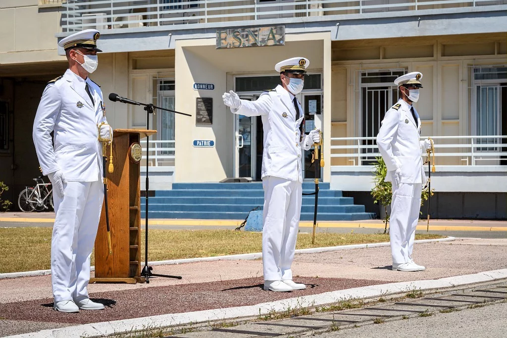 Prise de commandement du SNA Améthyste