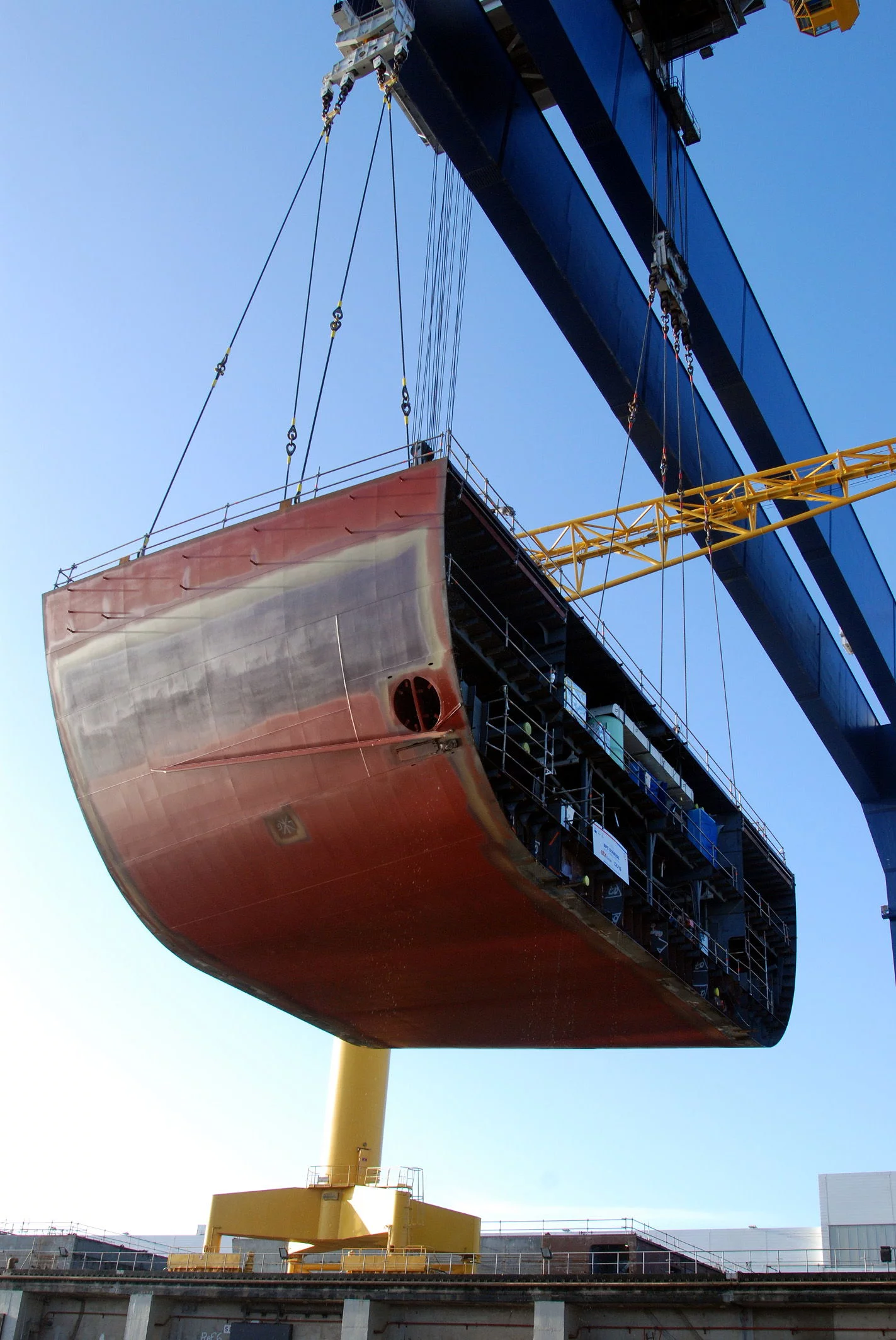 Mise en place de la 1ère section