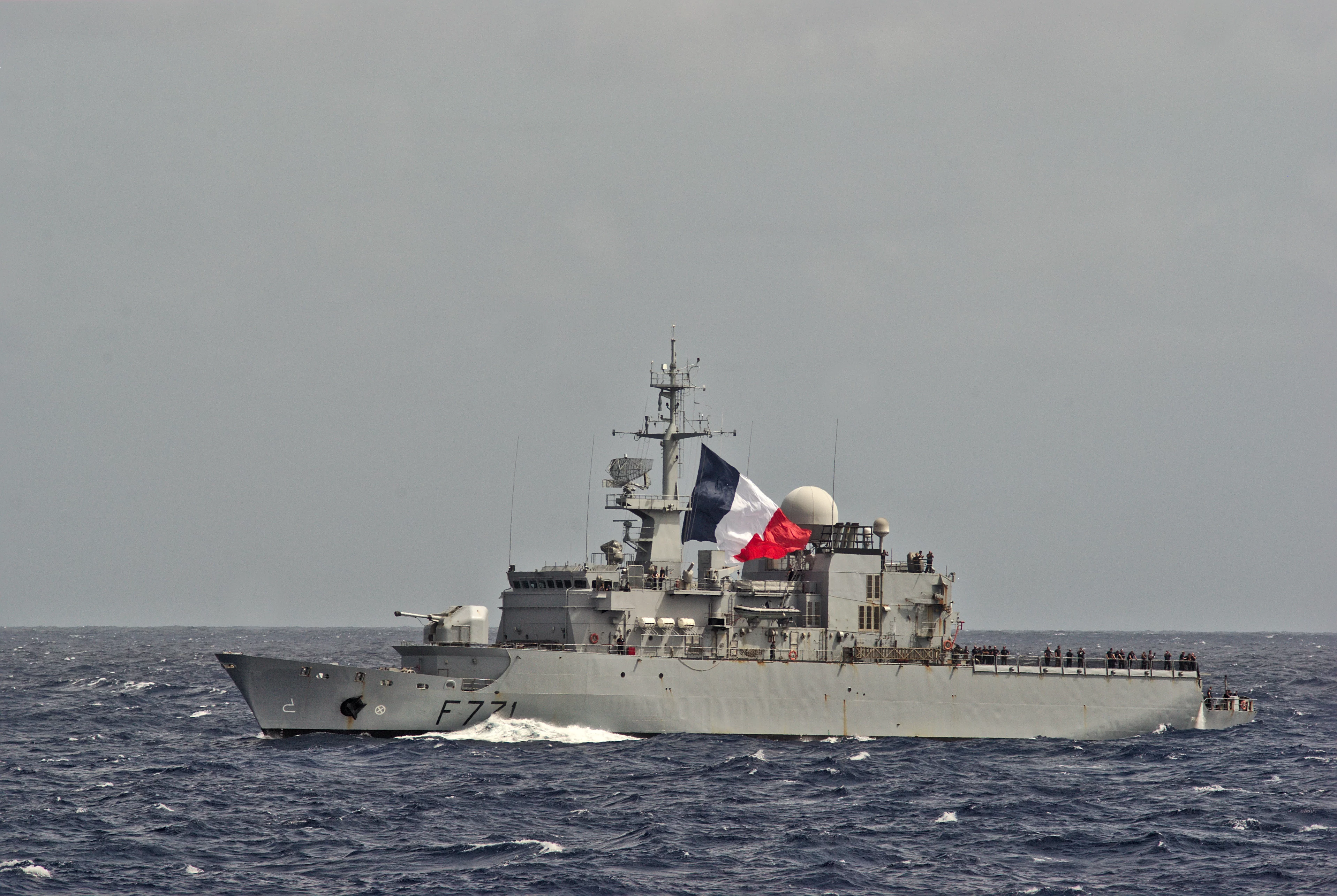 La frégate Prairial en juillet 2016