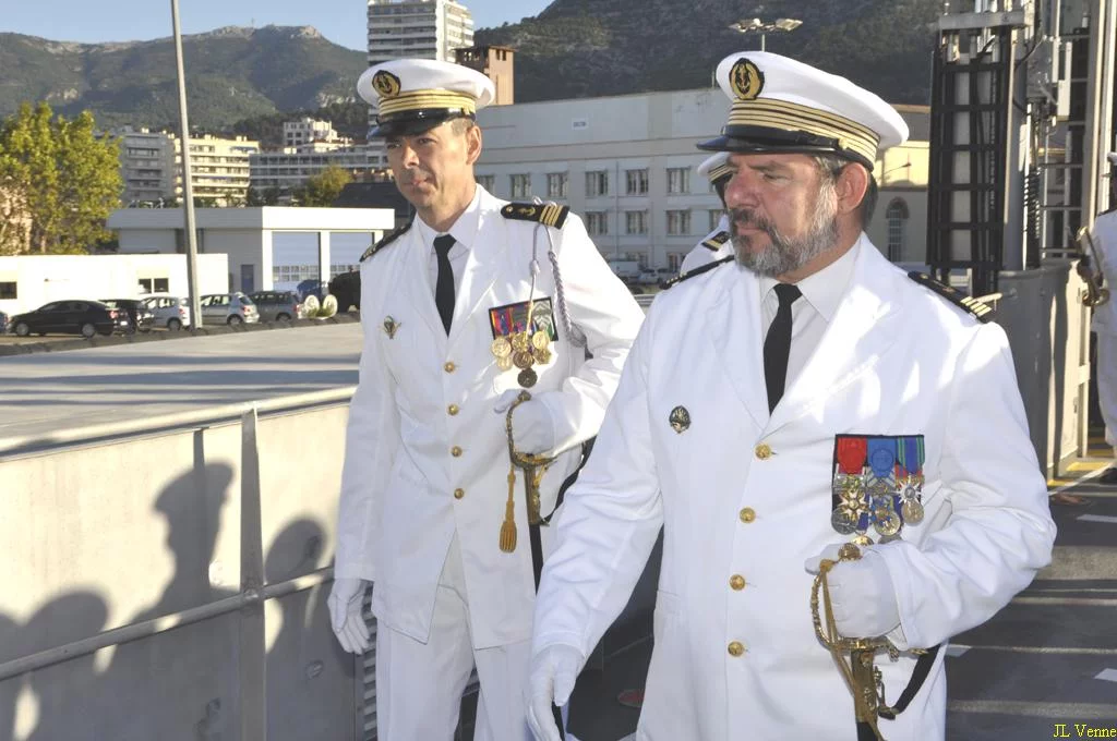 Prise de commandement de la flottille amphibie