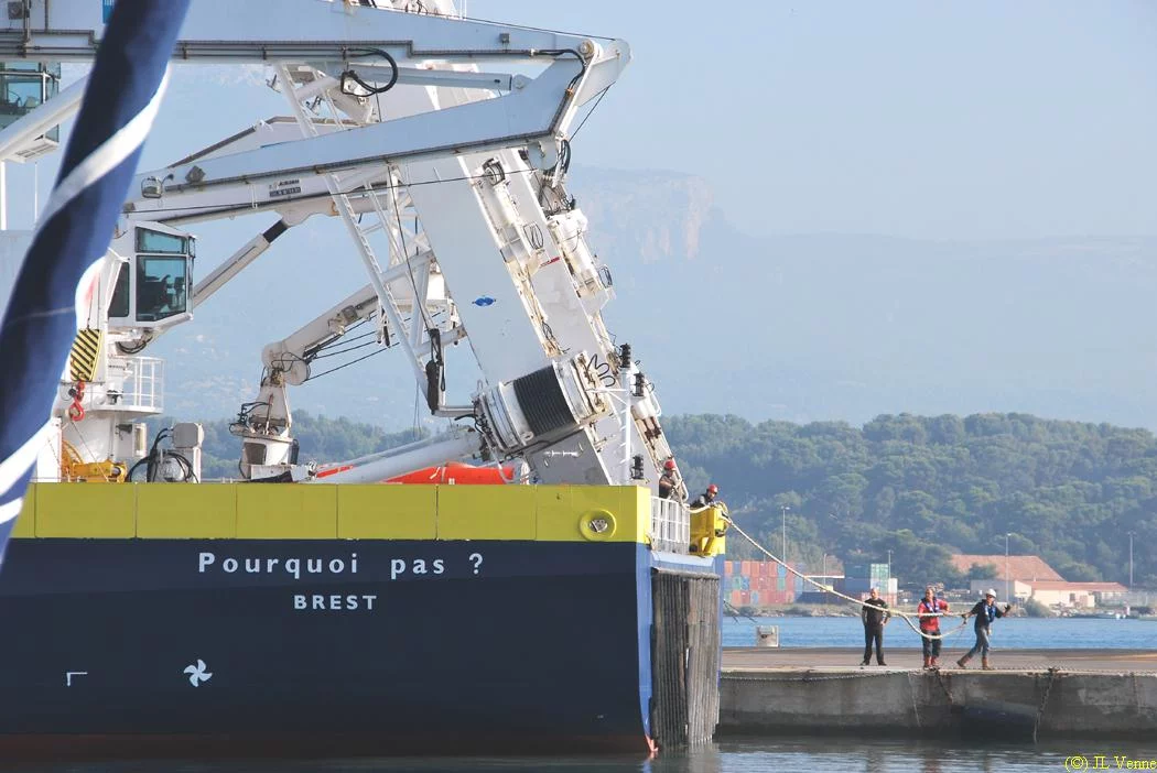 Le Pourquoi-Pas en escale à La Seyne sur Mer
