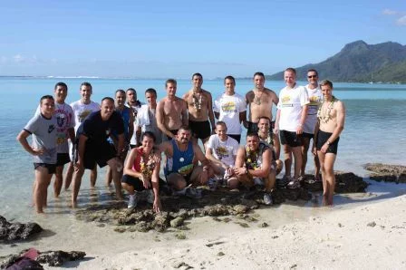 L'équipe du Prairial à l'arrivée