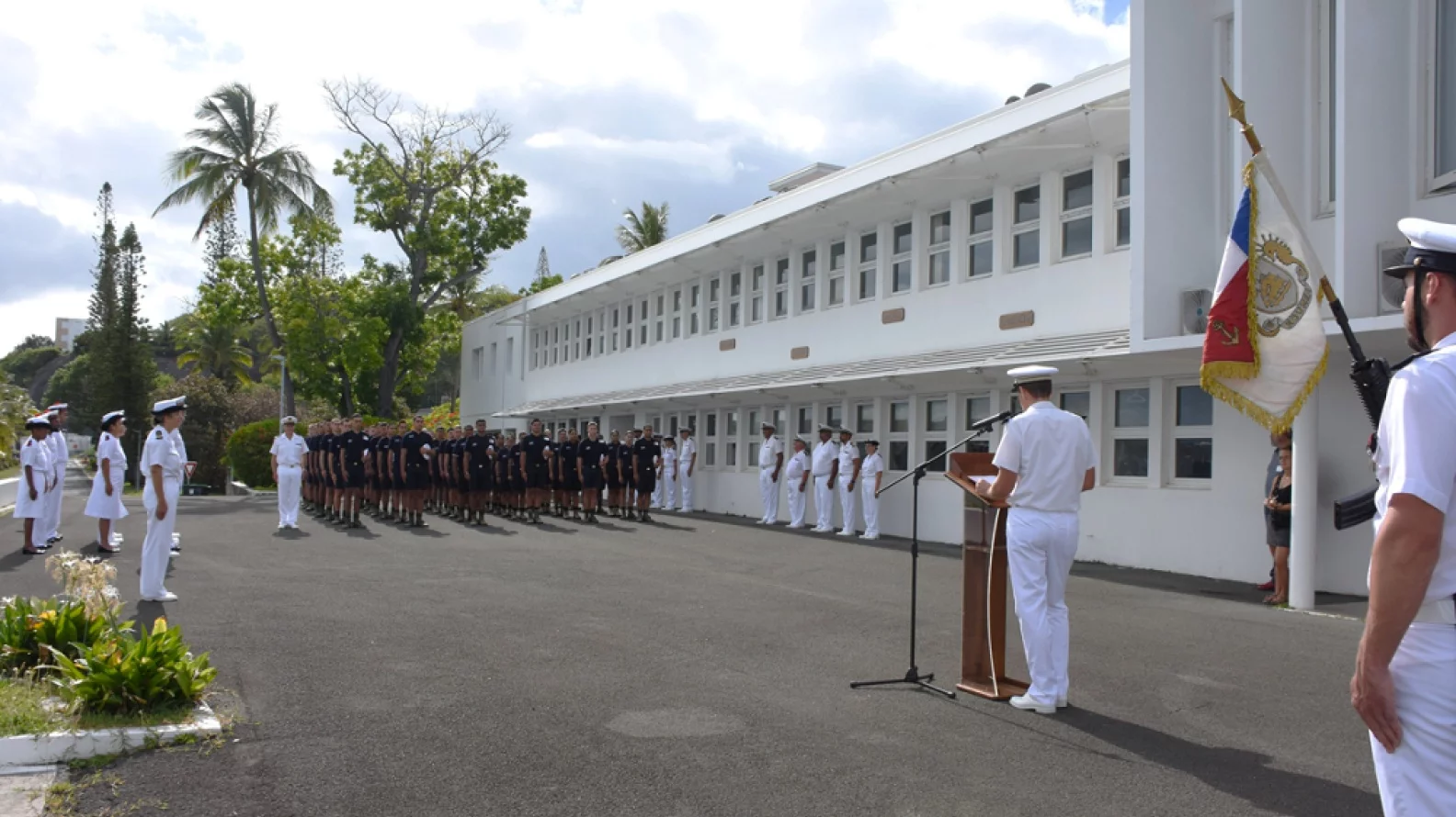 Ouverture à Nouméa de la session 2026 de la préparation militaire Marine Huon de Kermadec
