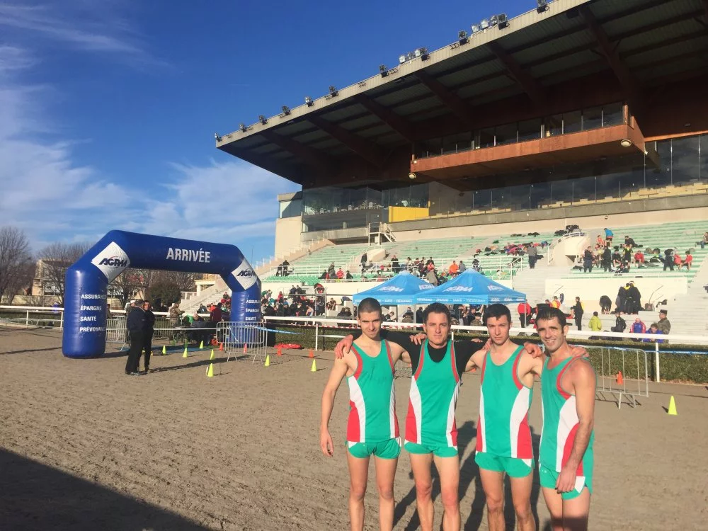 L’équipe de cross court de l’École navale