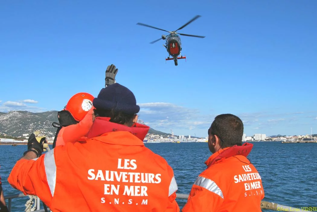 L'équipage de la vedette de la SNSM