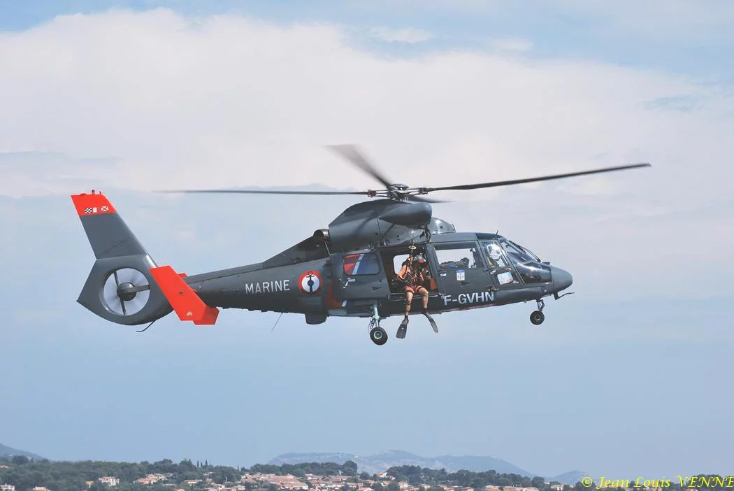 Démonstration d'hélitreuillage