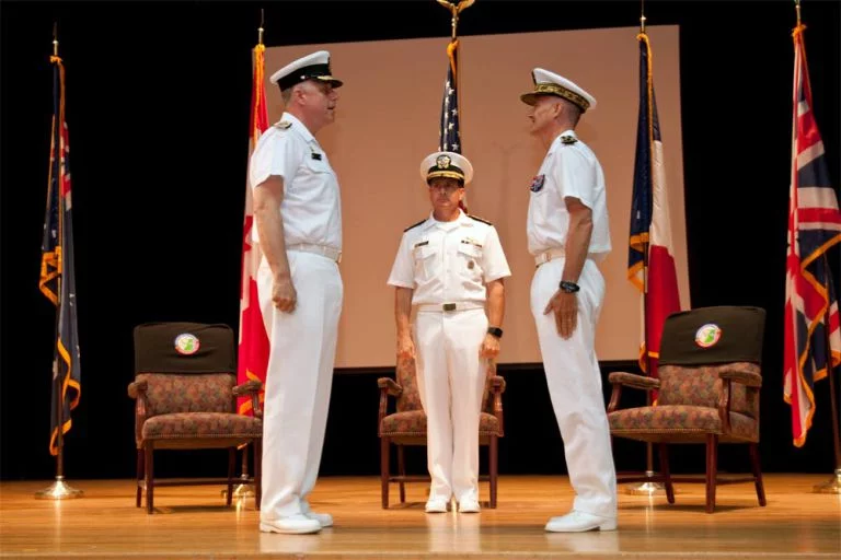 Cérémonie de transfert du commandement de la Force opérationnelle multinationale 150