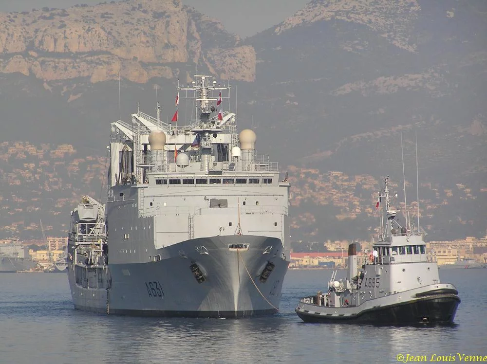 Remorqueurs en action