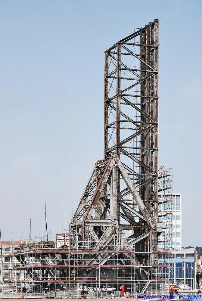 Rénovation du pont levant de La Seyne sur Mer